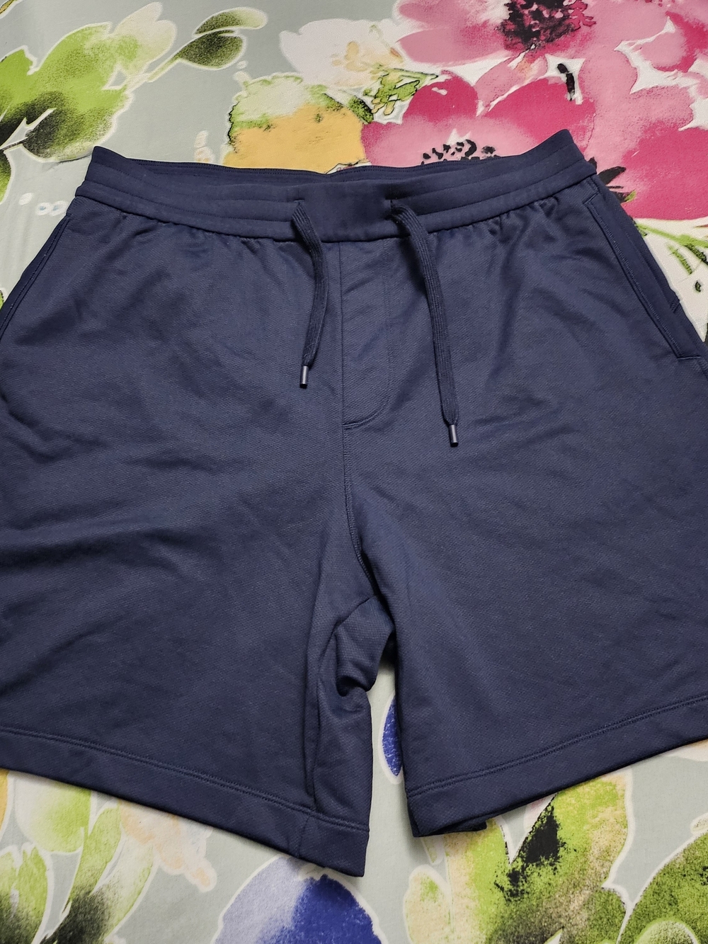 lululemon athletica Navy Drawstring Athletic Shorts
